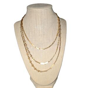 🤩‎ Gold tone chain necklace 🤩 2 for $20